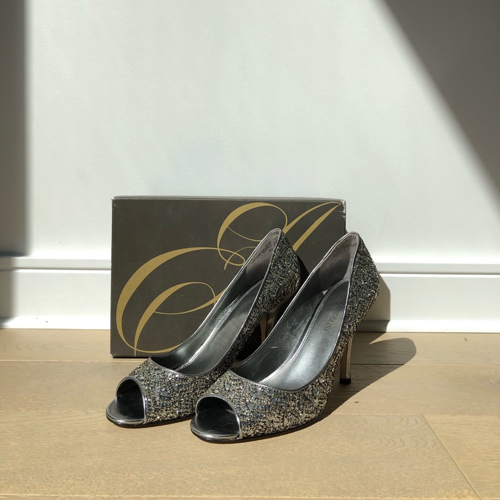 Enzo Angiolini Glitter Heels